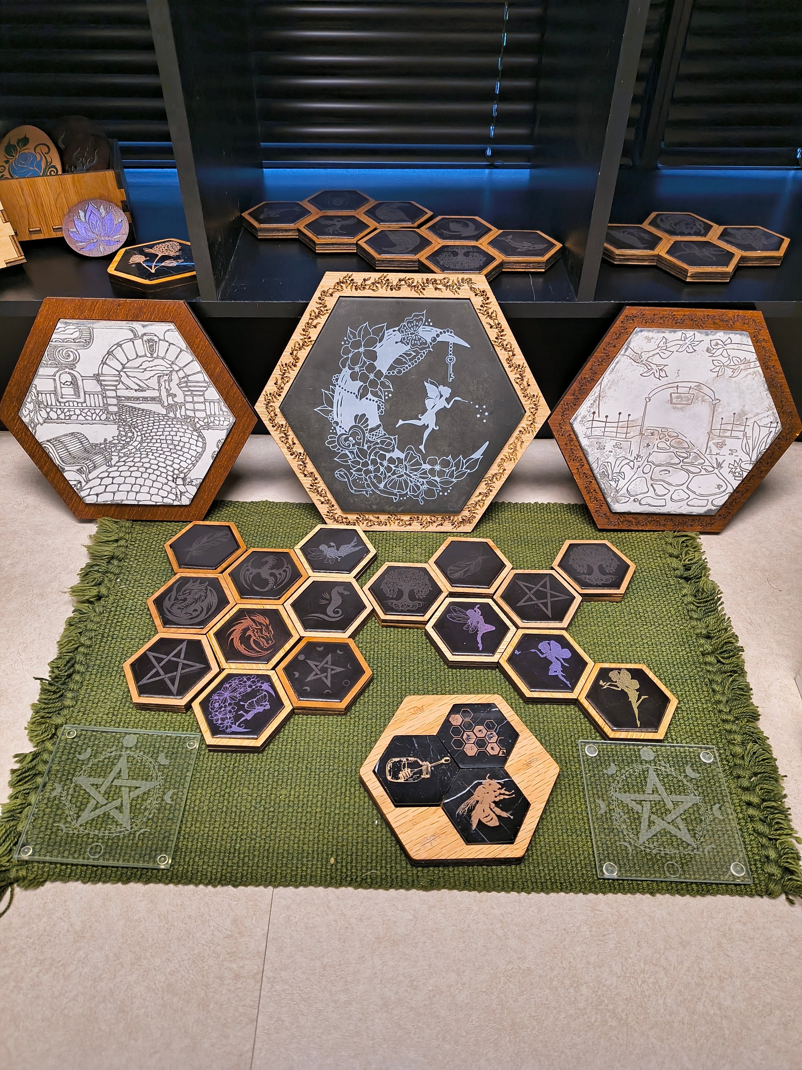 Engraved Tiles – Personalized for Everyday, Rituals & Altars