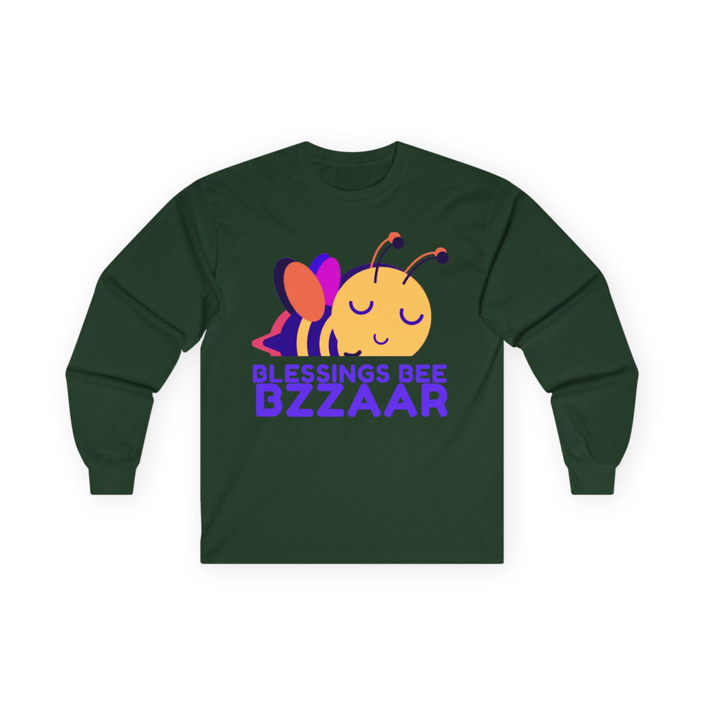 Blessings Bee Bzzaar Graphic Long Sleeve Tee