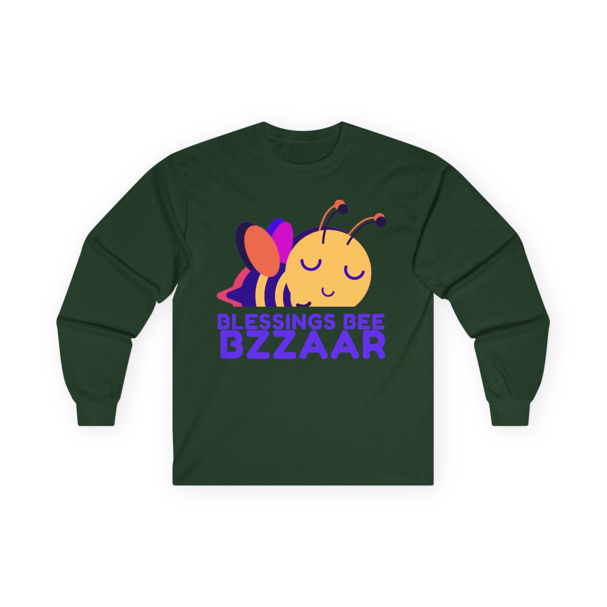 Blessings Bee Bzzaar Graphic Long Sleeve Tee