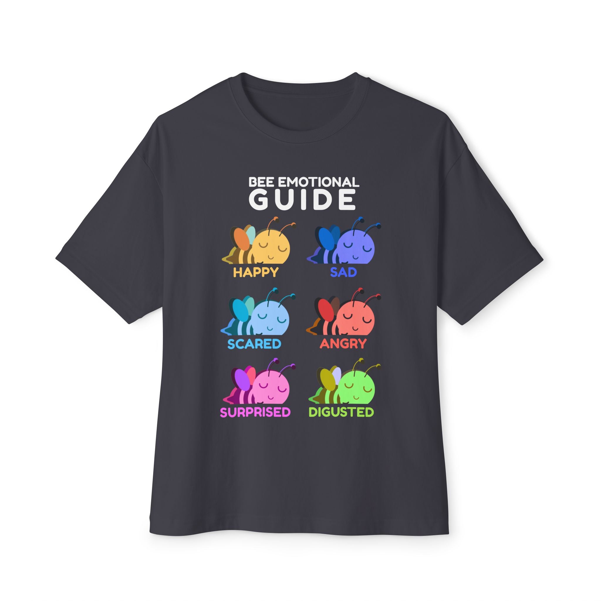 Bee Emotional Guide Tee — Six-Emotion Shirt