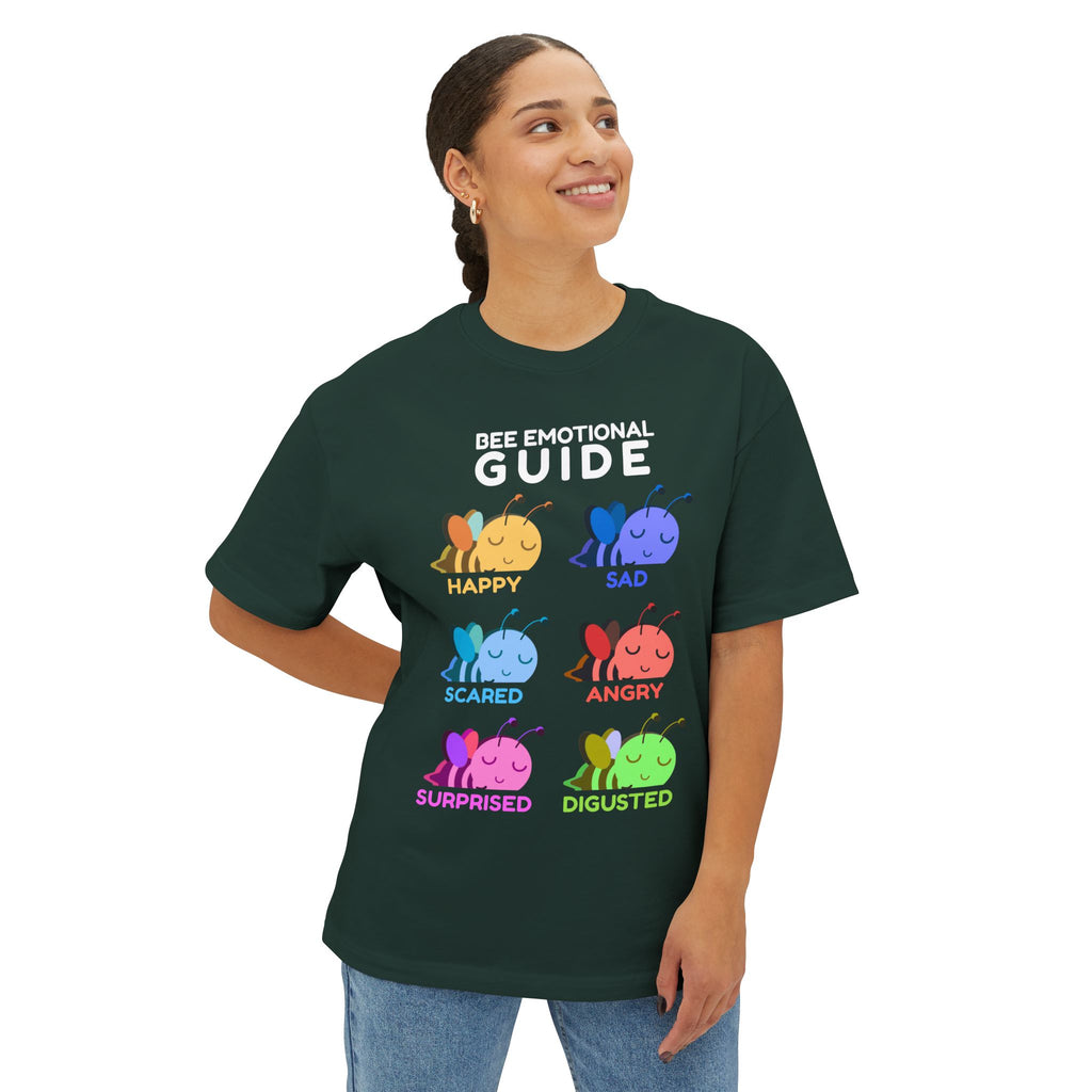 Bee Emotional Guide Tee — Six-Emotion Shirt