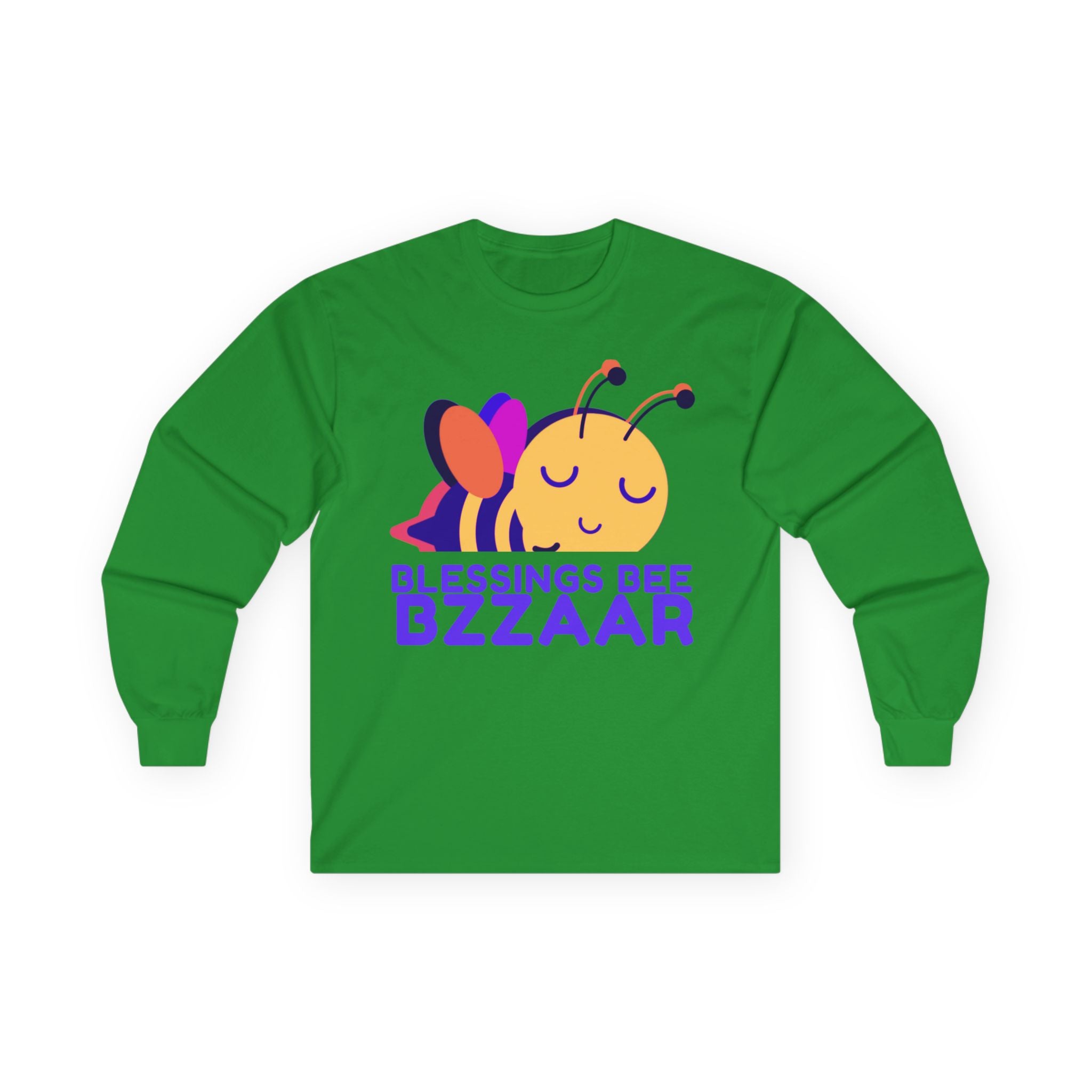 Blessings Bee Bzzaar Graphic Long Sleeve Tee