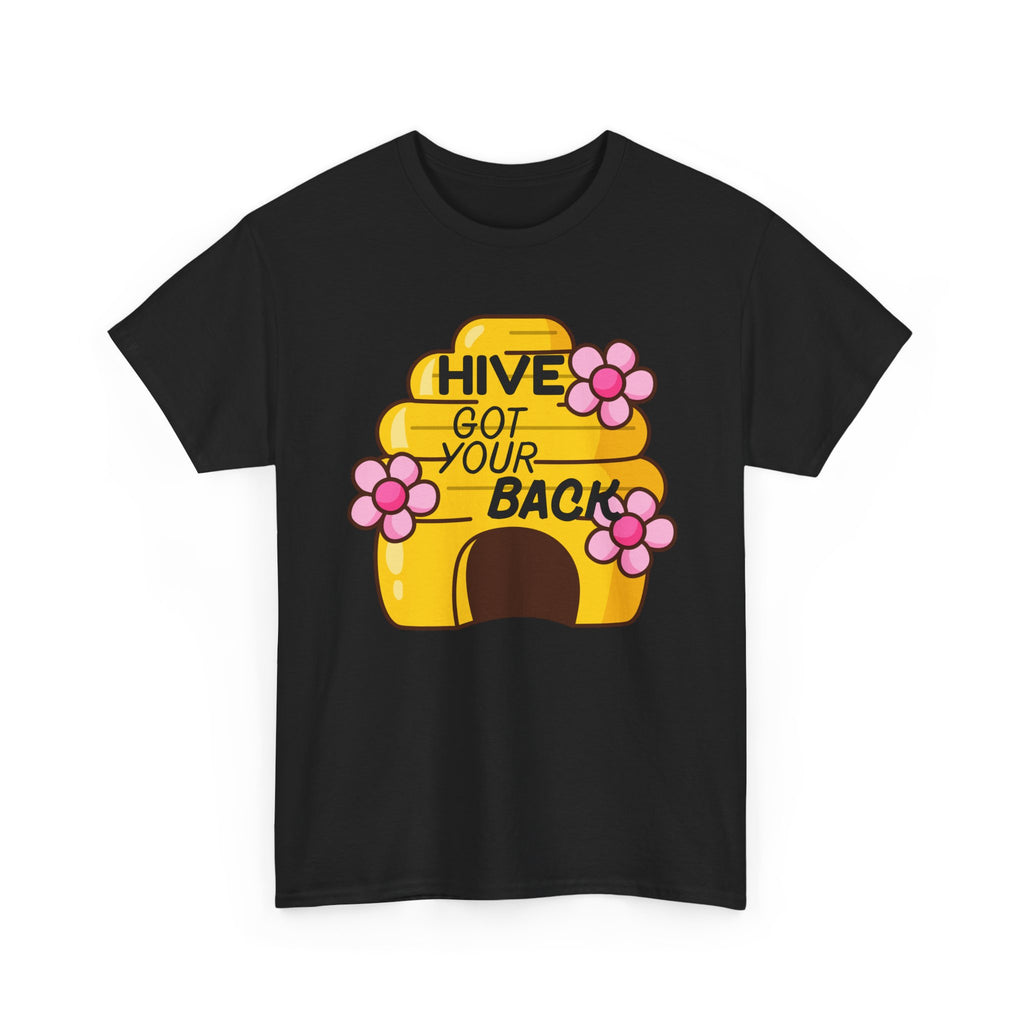 “Hive Got Your Back” Bee Hive Tee — Back Graphic Shirt