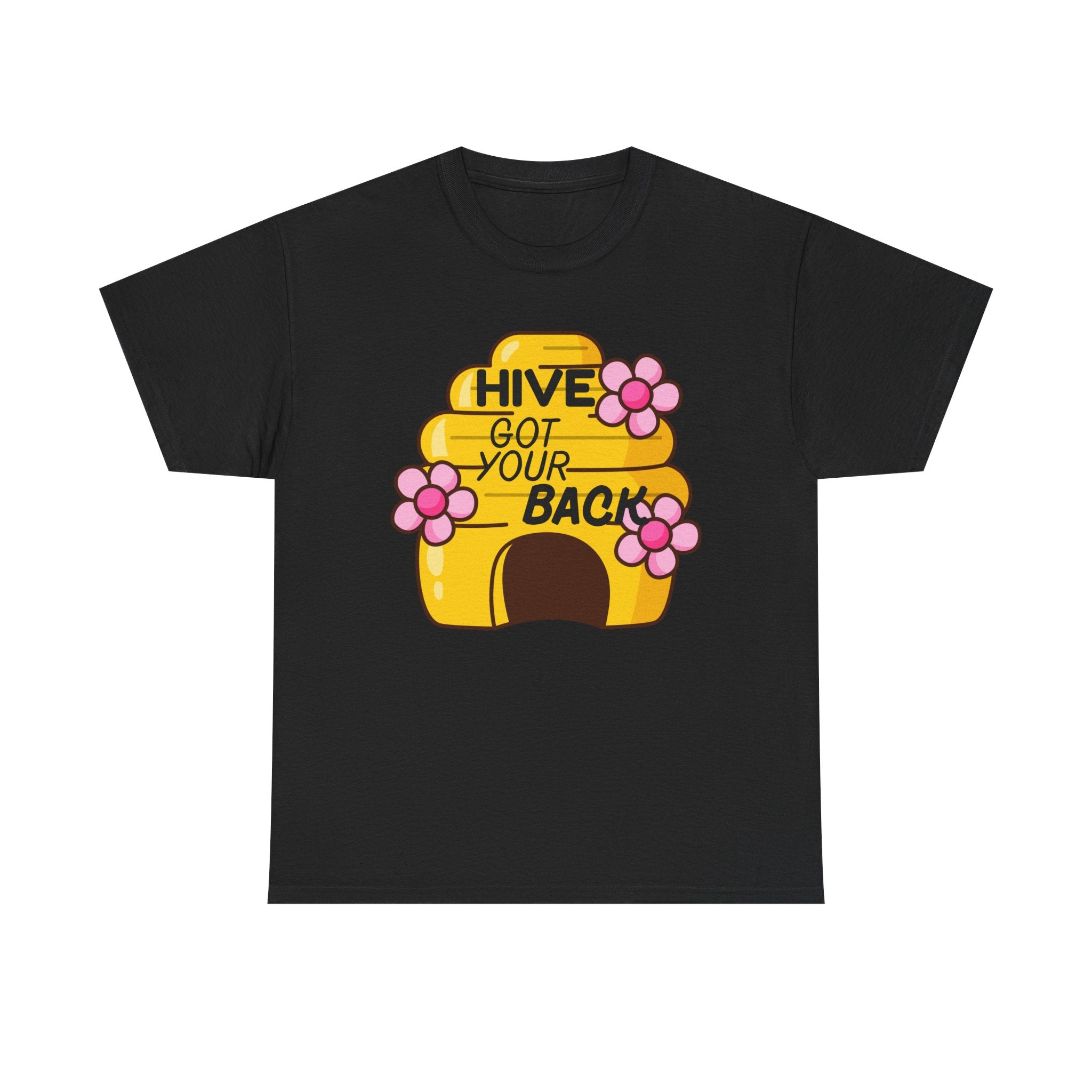“Hive Got Your Back” Bee Hive Tee — Back Graphic Shirt