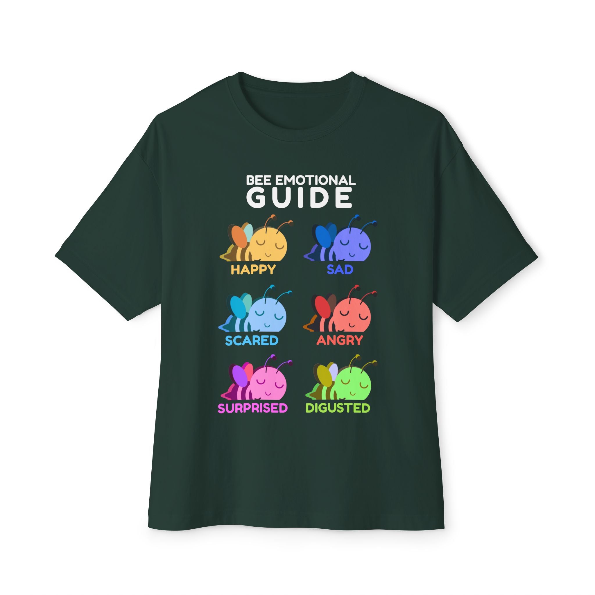 Bee Emotional Guide Tee — Six-Emotion Shirt