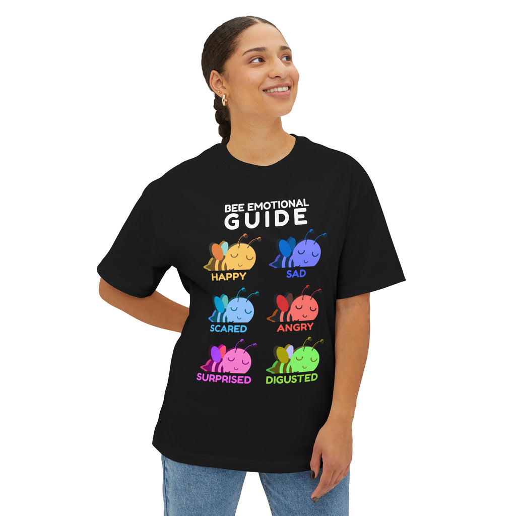 Bee Emotional Guide Tee — Six-Emotion Shirt