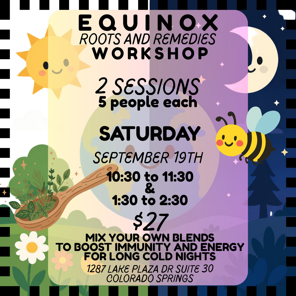 Equinox Roots and Remedies Workshop