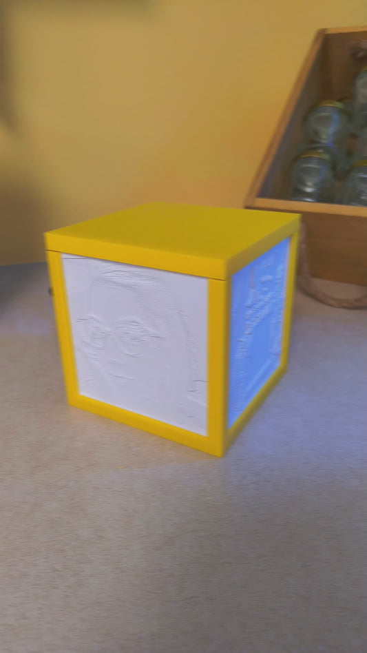 Custom Lithophane Box – Turn Your Photos into a Glowing Keepsake