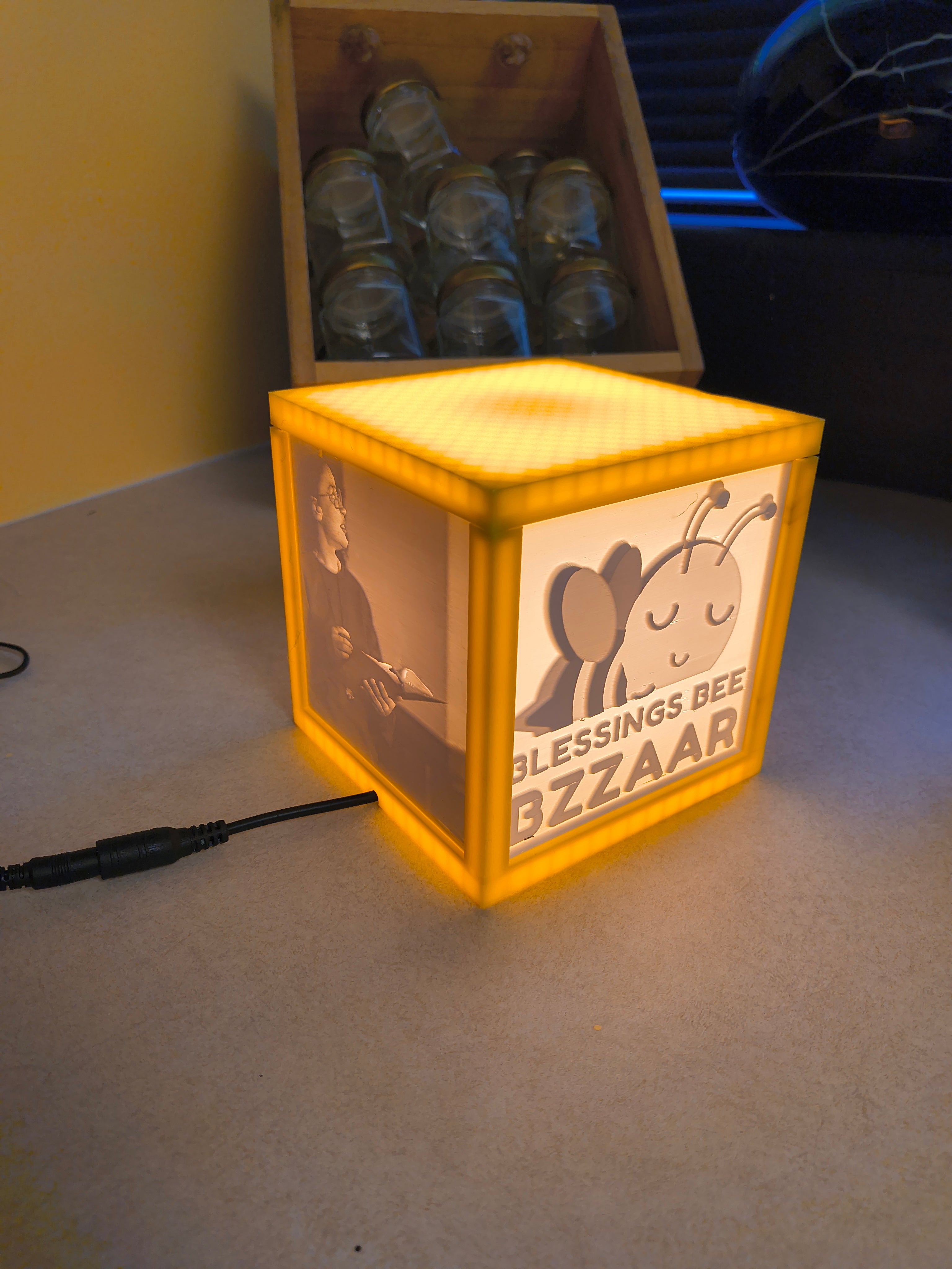 Custom Lithophane Box – Turn Your Photos into a Glowing Keepsake