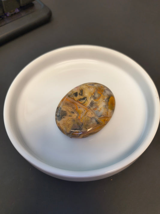 Worry Stone - Crazy Lace Agate