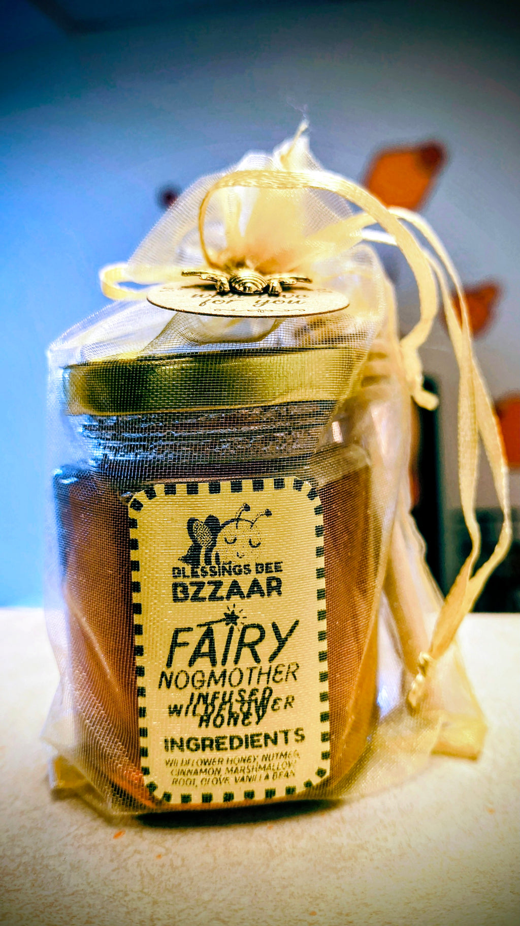 Fairy NogMother - HERBAL INFUSED WILDFLOWER HONEY
