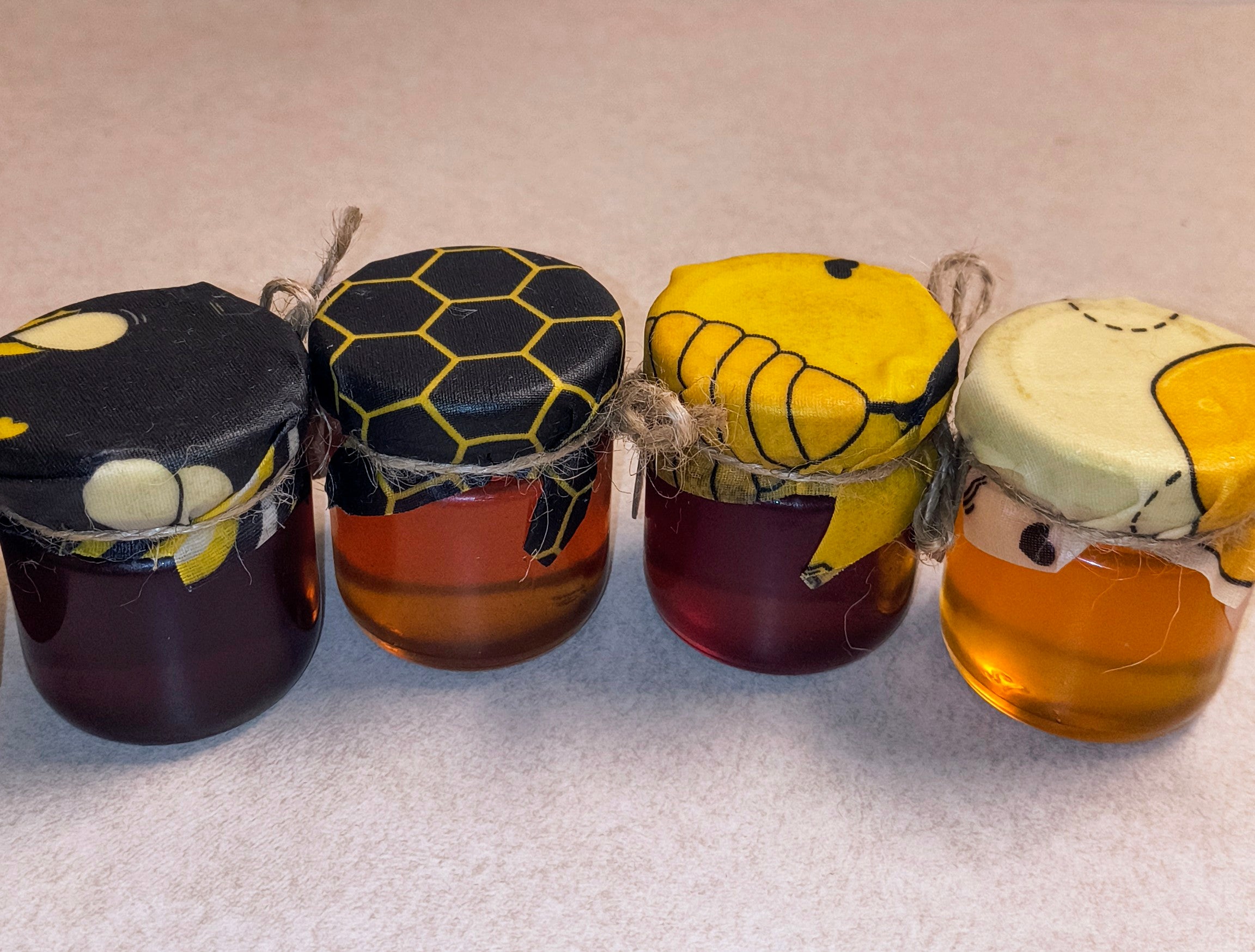 Mini Flight of Honey “Discover Your Favorites – A Taste of Four Herb-Infused Honeys”