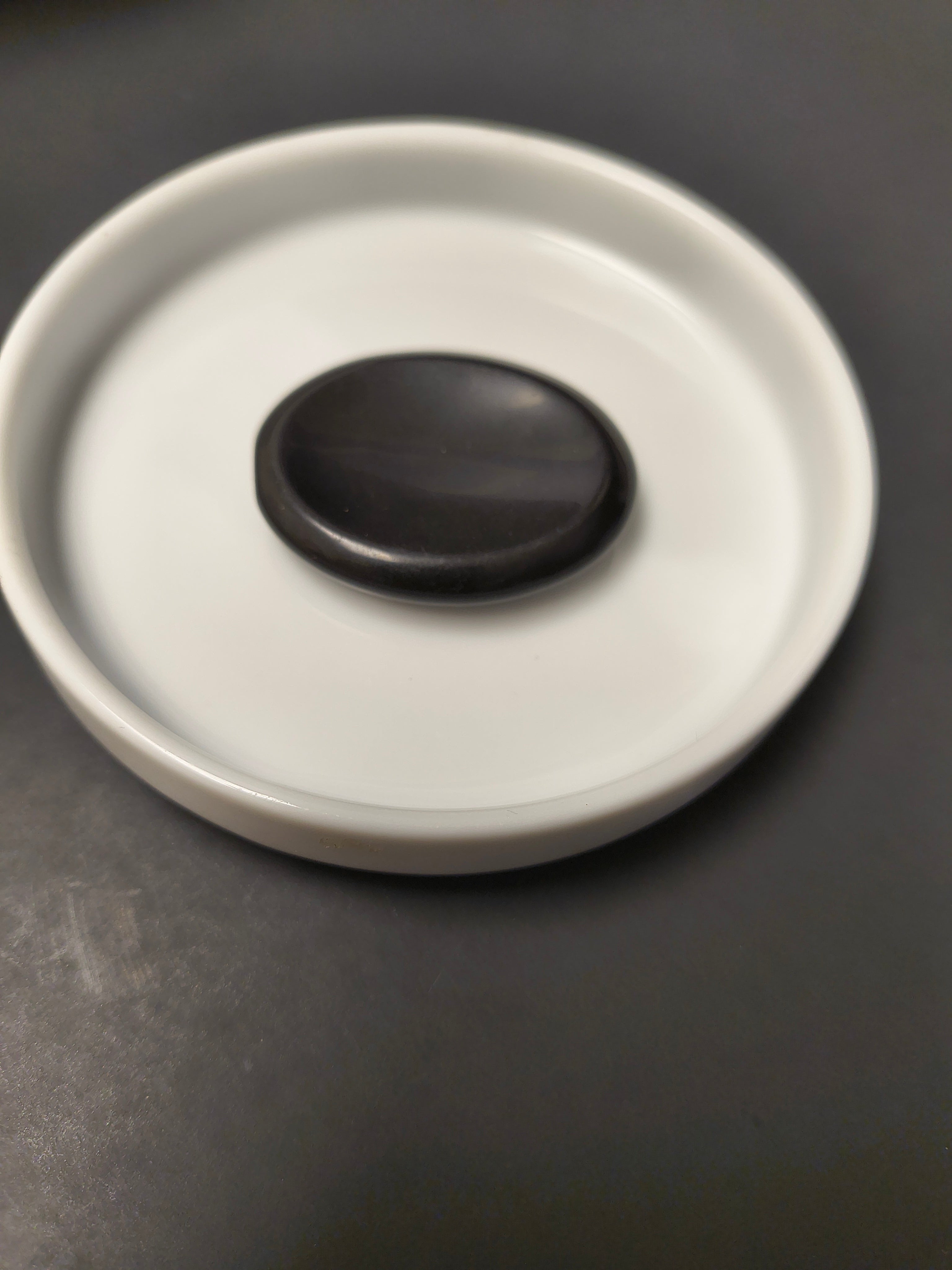 Worry Stone - Black Quartz