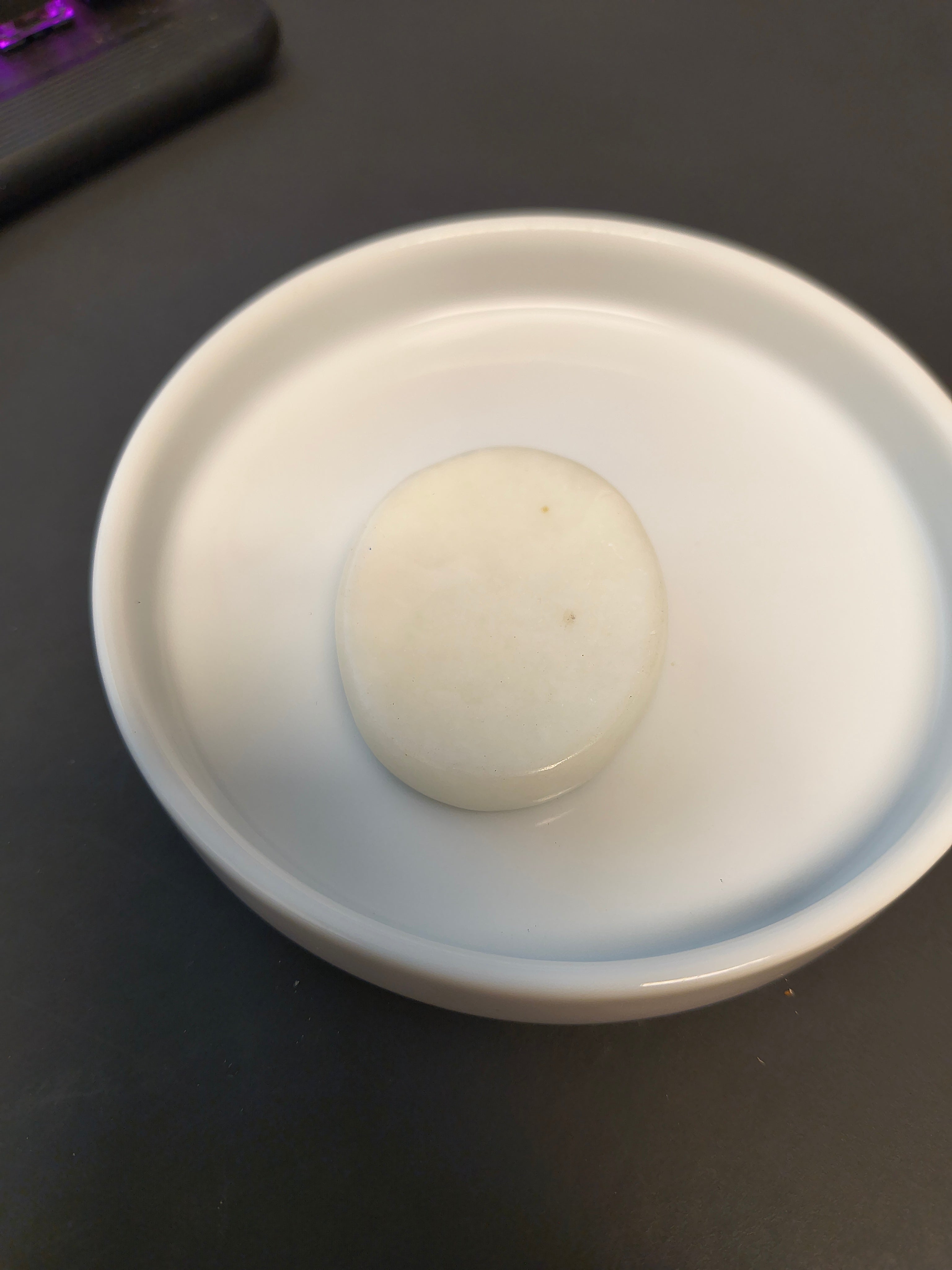 Worry Stone - White Quartz