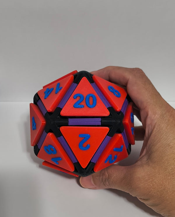 Large D20 Fidget
