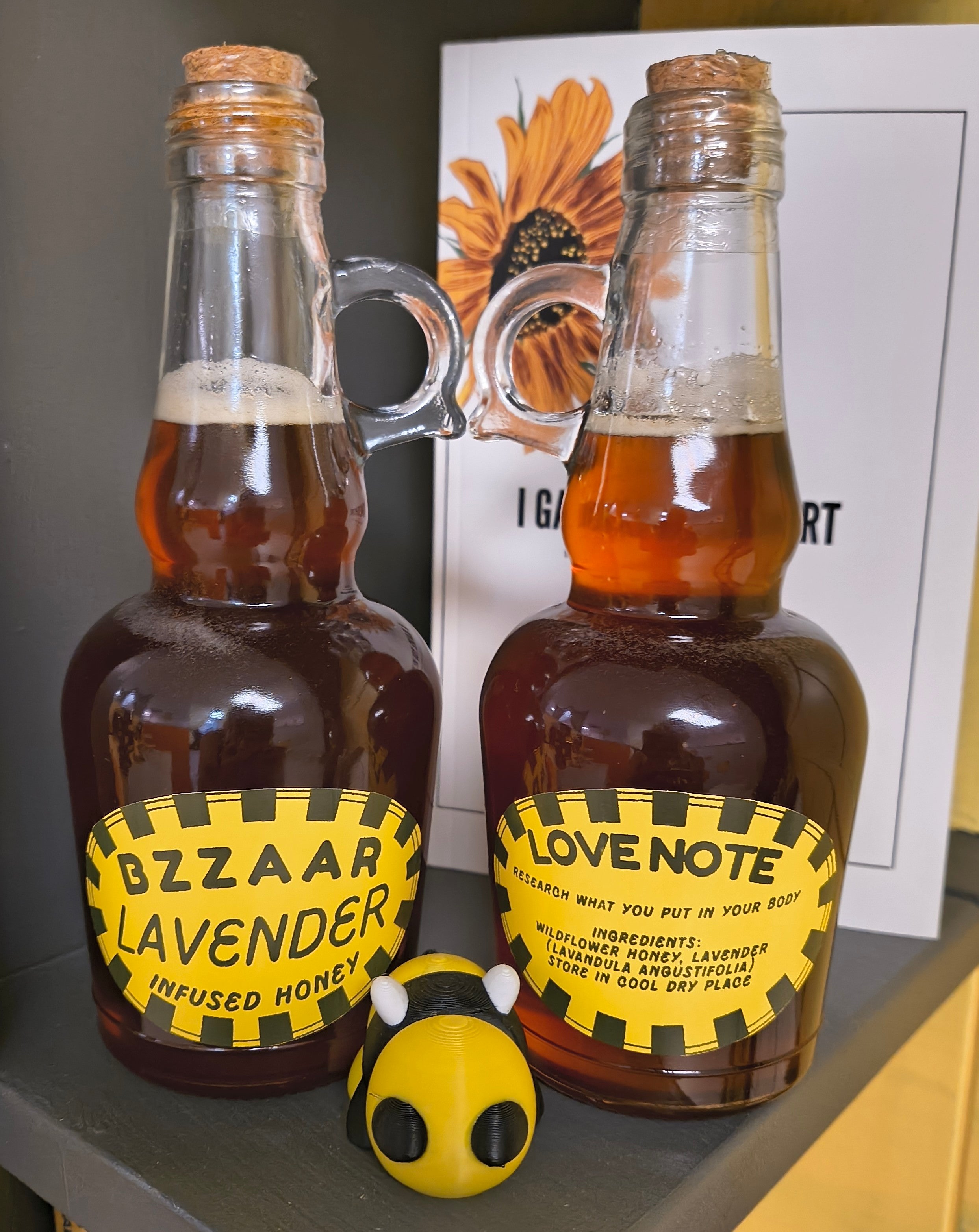 Herb-infused Honey - Lavender 12 oz bottle